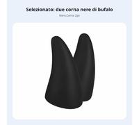 Decorazione Auto, Adesivo Corna Diavolo 3D, Accessorio Moto