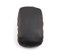 Decorazione auto Auto In Pelle Microfibra Center Console Coperchio Bracciolo Box Copertura Protettiva Trim Per Corolla 12th E210 2019-2021(Black-red line)