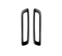Decorazione Auto Compatibile Con Mazda Per CX60 2022 2023 2024 LHD RHD Copri Bocchette Aria Condizionata Lato Anteriore Interno Auto A Montante Trim AC Outlet(Black)