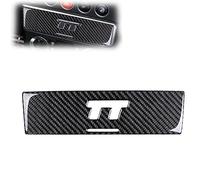 Decorazione auto In Fibra Di Carbonio Per Audi Per TT Per MK1 8N 2001-2006 2005 2004 2003 2002 2001 2000 Per LHD Interni Centro Pannello CD Car Interior Trim Sticker ( Color : Carbon Fiber Black )