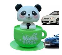 Decorazione automatica per cruscotto - Figure per cruscotto auto | Figura animale a energia solare con testa di oscillazione carina decorazione scrivania per gli uomini in casa interna