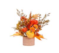 Decorazione Autunno da Tavolo Simulazione Zucca Pianta in Vaso Raccolta Festival