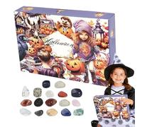 Decorazione 'Avvento di Halloween, conto alla rovescia per 24 giorni per Halloween, decorazione per l'avvento per giovani, figlie, nipoti, adolescenti, ragazzi, nipoti, figli