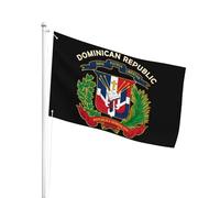Decorazione Bandiera Da Giardino Dominican Republics Striscione Da Giardino Colore Vivido Bandiera Da Esterno Per Decorazione Domestica, Camion, Barca, 3X5 Ft