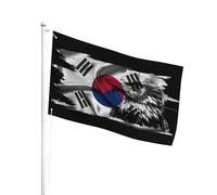 Decorazione Bandiera Da Personalizzata 90X150Cm South Korea Eagle Bandiera Da Giardino Poliestere Bandiera Da Cortile Per La Fattoria All'Aperto, Feste, Barca