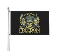 Decorazione Bandiera Personalizzata 90X150Cm Veterans Freedom Is Not Free We Paid For It Bandierine Piccola Bandieraes Dell'Individualità Per La Fattoria All'Aperto, Giardino