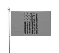 Decorazione Bandieras Pirati 90X150Cm Systems Engineer Usa Flag Bandiera Da Cortile Colore Vivido Bandieras Da Giardino Per La Fattoria All'Aperto, Cortile, Giardino