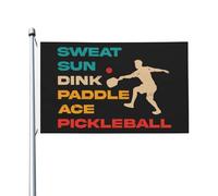 Decorazione Bandierine 90X150Cm Sweat Sun Dink Paddle Ace Pickleball Bandieras Pirati Piccola Bandieraes Dell'Individualità Per Barca, La Fattoria All'Aperto, Camion