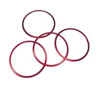 Decorazione bocchette auto Compatibile Con Benz Per GLK-Class X204 GLK300 2013 2014 2015 Auto Condizionatore D'aria AC Vent Anello Di Uscita Trim Accessori Interni