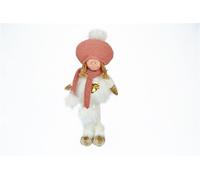 Decorazione Casa Natalizia Bambola in Stoffa in Piedi 44 cm