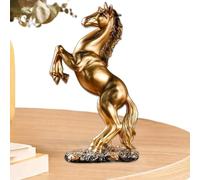 Decorazione Cavallo Per La Casa Statuette da Tavolo in Resina dalla