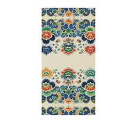 Decorazione cinese per copertura della porta con motivo di confine banner di benvenuto Decorazioni per porte da parete Porta d'ingresso Appeso Banner per interni ed esterni Decorazioni per feste di