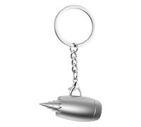 Decorazione con ciondolo a forma di aeromobile, ciondolo in metallo per compagnia aerea, accessorio portachiavi resistente, souvenir da viaggio, elegante regalo da collezione, gioielli per capitani