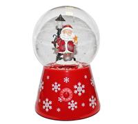 Decorazione Con Palla Di Neve Di Natale Con Luci E Musica 18Cm - Scegli Design