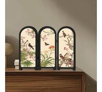 Decorazione con paravento di design cinese per mobiletto d'ingresso da