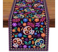 Decorazione con teschio messicano Runner da tavola decorativi per messicano