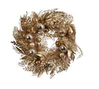 DECORAZIONE CORONA FUORIPORTA ORO D. 50 NATALE KEAMINGK