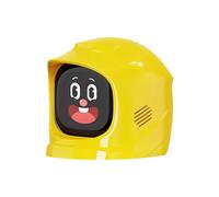 Decorazione creativa per cruscotto auto, robot, animale domestico elettronico con espressioni animate, display LED, gadget elettrico automobilistico, rilevamento delle emozioni, cruscotto auto robot