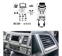 Decorazione cruscotto interno cockpit alluminio per Opel Movano 2010-2025 31 pz