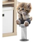 Decorazione cruscotto | Simpatico gatto giocattolo per cruscotto auto, giocattoli danzanti 2D in acrilico decorativo per interni per veicoli, berline e camion