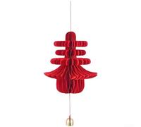 Decorazione da appendere a forma di campana, ornamento di carta con carattere tradizionale cinese per la decorazione della casa (campana)