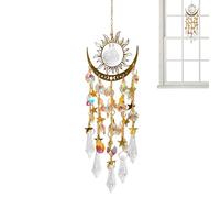 Decorazione da appendere | Acchiappasole per finestra con effetto prisma | Campanello eolico traslucido per tutte le stagioni | Cristalli per specchietto retrovisore auto e decorazione per ufficio