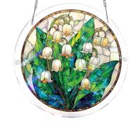 Decorazione da appendere alla finestra, acchiappasole riutilizzabile puzzle in acrilico multiuso cattura la luce solare catturatore arredamento per la casa regali per mamma/nonna