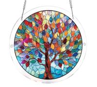 Decorazione da appendere alla finestra, acchiappasole riutilizzabile puzzle in acrilico multiuso cattura la luce solare catturatore arredamento per la casa regali per mamma/nonna