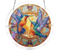 Decorazione da appendere alla finestra, acchiappasole riutilizzabile puzzle in acrilico multiuso cattura la luce solare catturatore arredamento per la casa regali per mamma/nonna