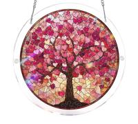 Decorazione da appendere alla finestra, acchiappasole riutilizzabile puzzle in acrilico multiuso cattura la luce solare catturatore arredamento per la casa regali per mamma/nonna