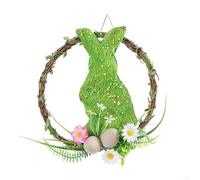 Decorazione da appendere con uovo di Pasqua e coniglietto di benvenuto per l'ingresso di casa (soggiorno)