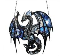 Decorazione da Appendere Il ciondolo in acrilico blu dona a ogni luogo una luminosità unica. È adatto per l'uso personale e rende la tua vita più meravigliosa! (Blue, 8cm)