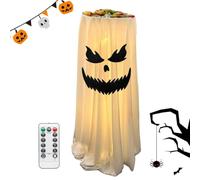 Decorazione Da Esterno Fantasma 80cm Divertente E Spettrale Con Per