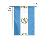 Decorazione da giardino bandiera da giardino 30,5 x 45,7 cm WHJSSF Flag of Guatemala Immagine spessa e resistente all'usura per vasi da fiori da giardino e prati