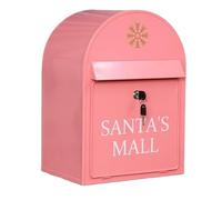 Decorazione Da Giardino Cassetta Postale Moderna Per La Consegna Di Lettere, Delle Per Tutti I Piccoli Pacchi, Riviste, Postali Per Interni Ed Esterni(Pink 1)