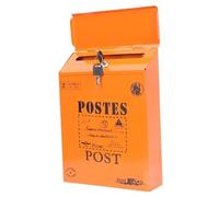Decorazione Da Giardino Cassetta Postale Per Montaggio A Parete Sicura Per Lettere In Ferro Per Esterni Con Serratura Per La Decorazione Domestica Per Interni Ed Esterni