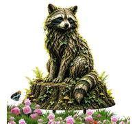 Decorazione da giardino Pali 2D Divertente Realistico Animale Acrilico Ornamento Esterno | Segni da giardino Decorazione per aiuola per prato patio portico paesaggio percorso festa vacanza inaugurazione della casa