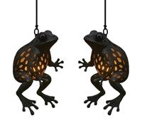 Decorazione Da Giardino Rana - Illuminazione Ambientale Esterna Carina,Luci Decorative Statue Di Rana Da Esterno | Per Patio Cortile Giardino Recinto Albero Percorso Interno Camera Da Letto