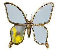 Decorazione da Parete A Specchio con Libellula, Sculture Montate su Specchio A Forma di Libellula Decorazione Pendente A Forma di Mosca di Drago Montata A Parete in Resina(Butterfly)