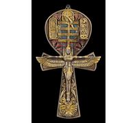 Decorazione Da Parete Ankh Egiziano Bronzo, Appendino Murale