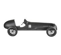 Decorazione da parete automobile in metallo nero 119x35 cm