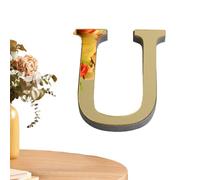 Decorazione da parete con lettere 3d,acrilico 3D autoadesivo - Lettere Grandi Oro Chiaro, Decorativi 'Da Appendere Alla Fattoria Per La Festa Nuziale 'ufficio a Camera Da Di Casa