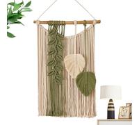 Decorazione da parete con nappe fatte a mano, ciondolo con nappe fatte a mano, arazzo da parete bohémien, tessuto chic con nappe trapuntate, decorazione artistica moderna bohémien per decorazione