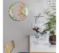 Decorazione da parete con sole e luna Attaccatura a parete con luna e sole