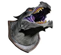 Decorazione da parete drago - Supporto da parete con testa di drago con e