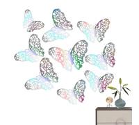 Decorazione da parete Farfalla - Adesivi da parete, decorazione adesiva di farfalle scavate estetiche per pareti, adesivi decorativi per casa, camera da letto, col