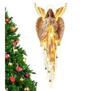 Decorazione da parete illuminata Angelo di Natale Ingresso Vacanze Applique | Decorazione da parete a LED per soggiorno, interni, esterni, casa, finestra, porta, bagno, camera da letto