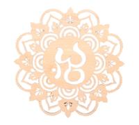 Decorazione da parete in legno con geometria sacra, decorazione da appendere