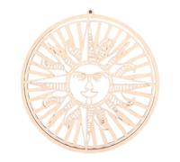 Decorazione da parete in legno con geometria sacra, decorazione da appendere