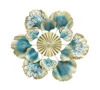 Decorazione Da Parete in Metallo con Fiori Multipli, Ornamenti per Sculture Da